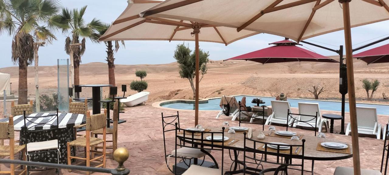 Yes We Camp'S & Spa Agafay El Karia Exteriör bild