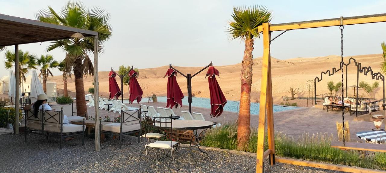 Yes We Camp'S & Spa Agafay El Karia Exteriör bild
